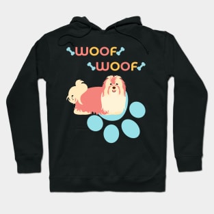 Havanese Dog Woof Woof Hoodie